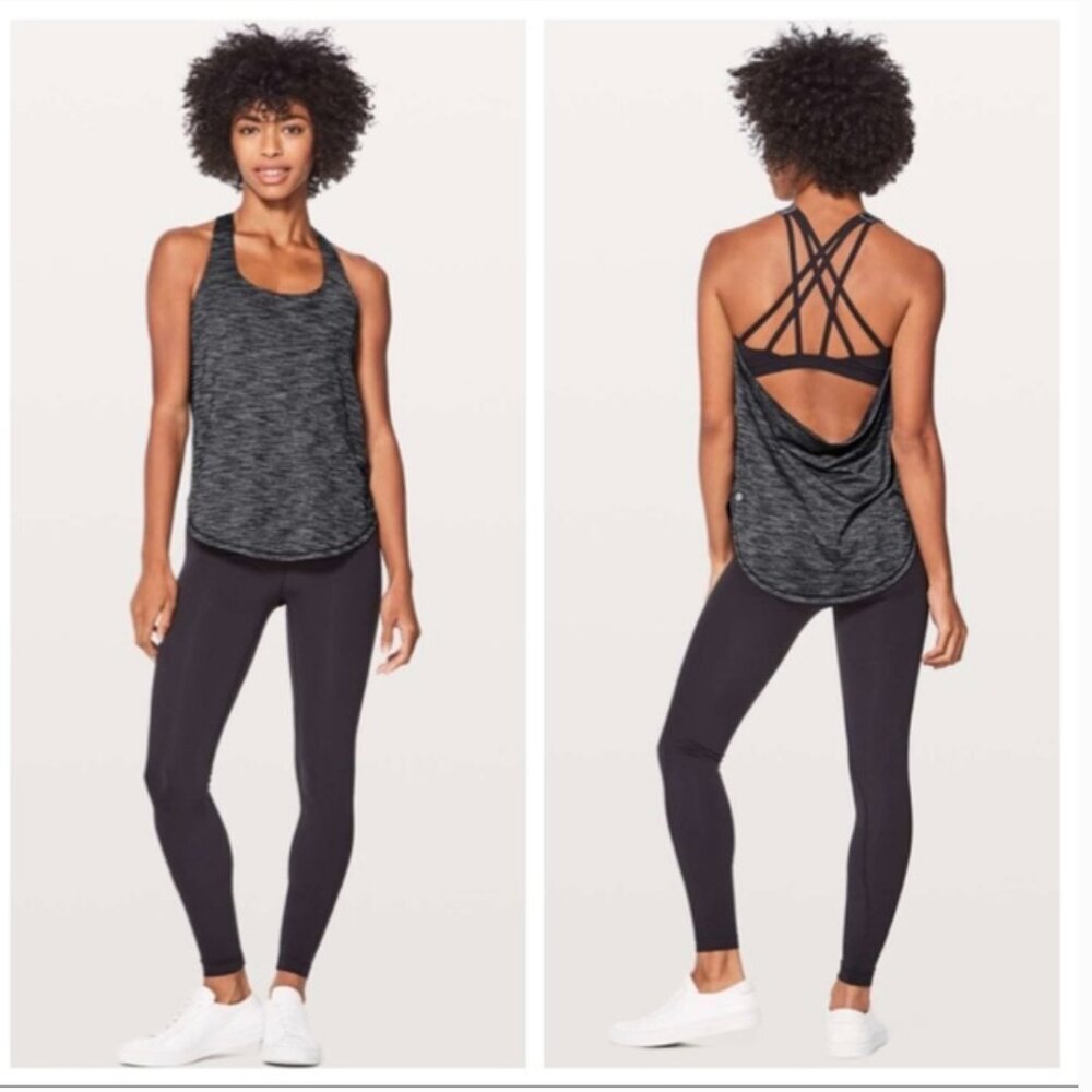 Lululemon Free To Be Serene Tank (2 In 1) *Med Support For C/D Cup sz 4 XS